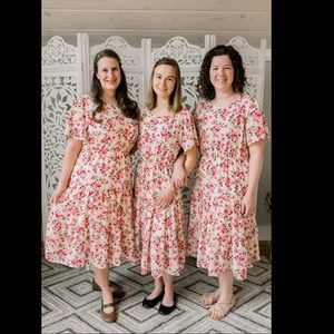 Tiered Spring Tea Dress